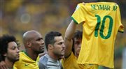 Reprezentacja Brazylii w meczu półfinałowym z Niemcami, w którym przegrała 1:7, wystąpiła bez Neymara 