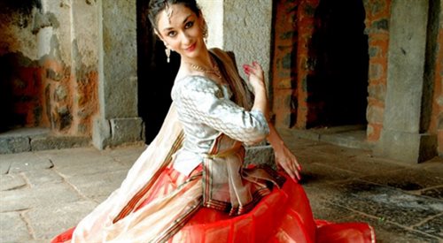 Magdalena Niernsee, pierwsza w Polsce mistrzyni indyjskiego stylu tańca Kathak, jedna z uczestniczek IX Międzynarodowego Festiwalu Sztuki Opowiadania Litery i słowa