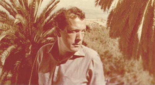 Konrad Swinarski na Wyspach Kanaryjskich w 1972 r.