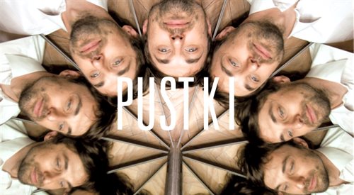 Fragment jednej z trzech wersji okładki nowej płyty zespołu Pustki Wydawało się