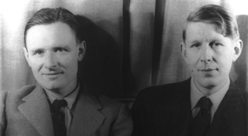 Christopher Isherwood i Wystan Hugh Auden w 1939 r.