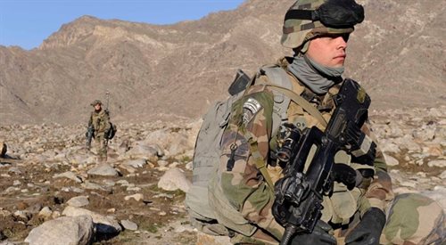 Francuscy żołnierze na misji w Afganistanie