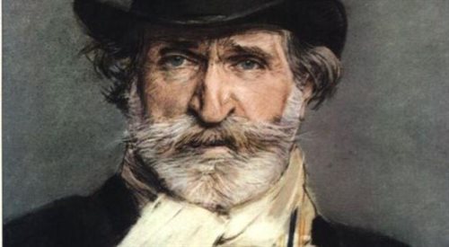 Giuseppe Verdi - portret namalowany przez Giovanniego Boldiniego