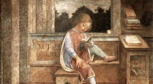 Vincenzo Foppa: Młody Cyceron przy lekturze