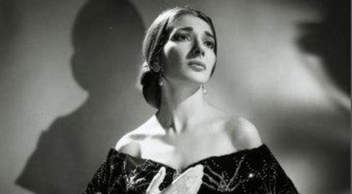 Maria Callas jako Violetta w Traviacie Verdiego