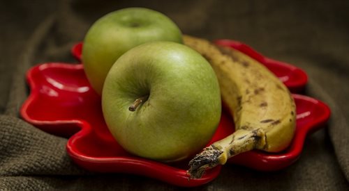 Banan tańszy od polskiego jabłka? 