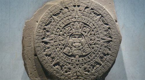 Kamień Słońca Azteków, fot. Sasha Isachenko, źr. Wikimedia CommonsCC 3.0