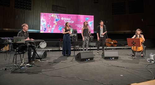 Vocal Varshe podczas koncertu laureatów festiwalu Nowa tradycja 2018