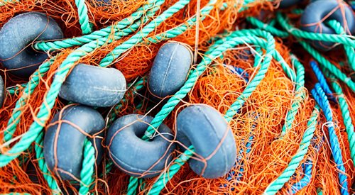 Sieci rybackie. Zdjęcie ilustracyjne