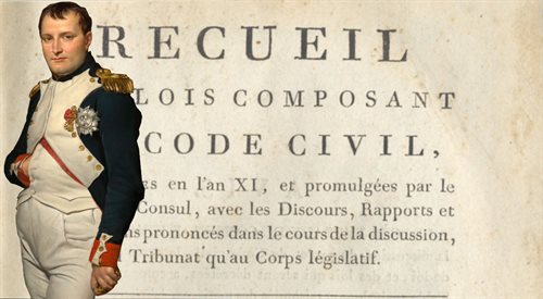 Napoleon Bonaperte na tle Kodeksu Cywilnego Francuzów