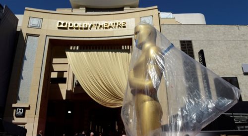Wejście do Dolby Theatre w Hollywood