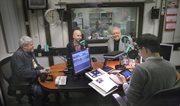 Mirosław Pęczak, Kuba Ambrożewski, Marek Gaszyński i Bartek Chaciński
