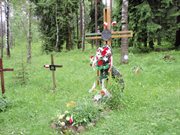Polski krzyż w Kuropatach
