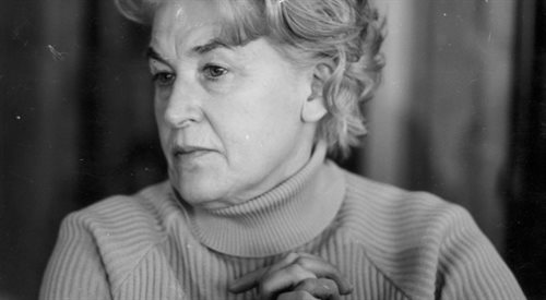 Anna Świrszczyńska w lutym 1972 roku