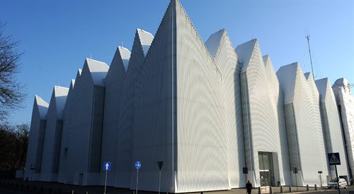 Budynek Filharmonii Szczecińskiej. Obiekt zaprojektowało studio Barozzi Veiga z Barcelony