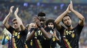 Piłkarze Belgii po zwycięskim meczu z Koreą Południową