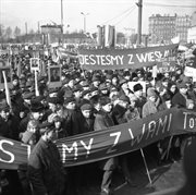 Wiec mieszkańców Dolnego Śląska. Wrocław, marzec 1968.  