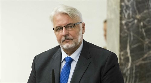 Szef MSZ Witold Waszczykowski