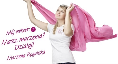 Marzena Rogalska w kampanii Sekrety życia