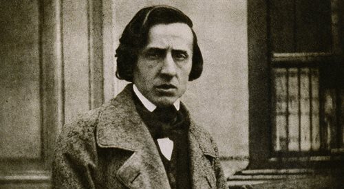 Fryderyk Chopin na fotografii z ok. 1849 roku