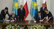 Podpisanie umów między Kazachstanem i Polską 