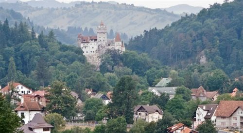 Zamek w Branie - uznawany za siedzibę Drakuli