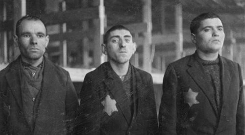 Żydowscy więźniowie na Radogoszczu, 15.02.1940 r.