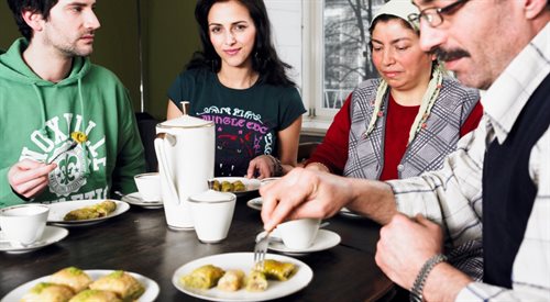 W kuchni azerskiej, podobnie jak w Turcji, podstawowym deserem jest baklawa