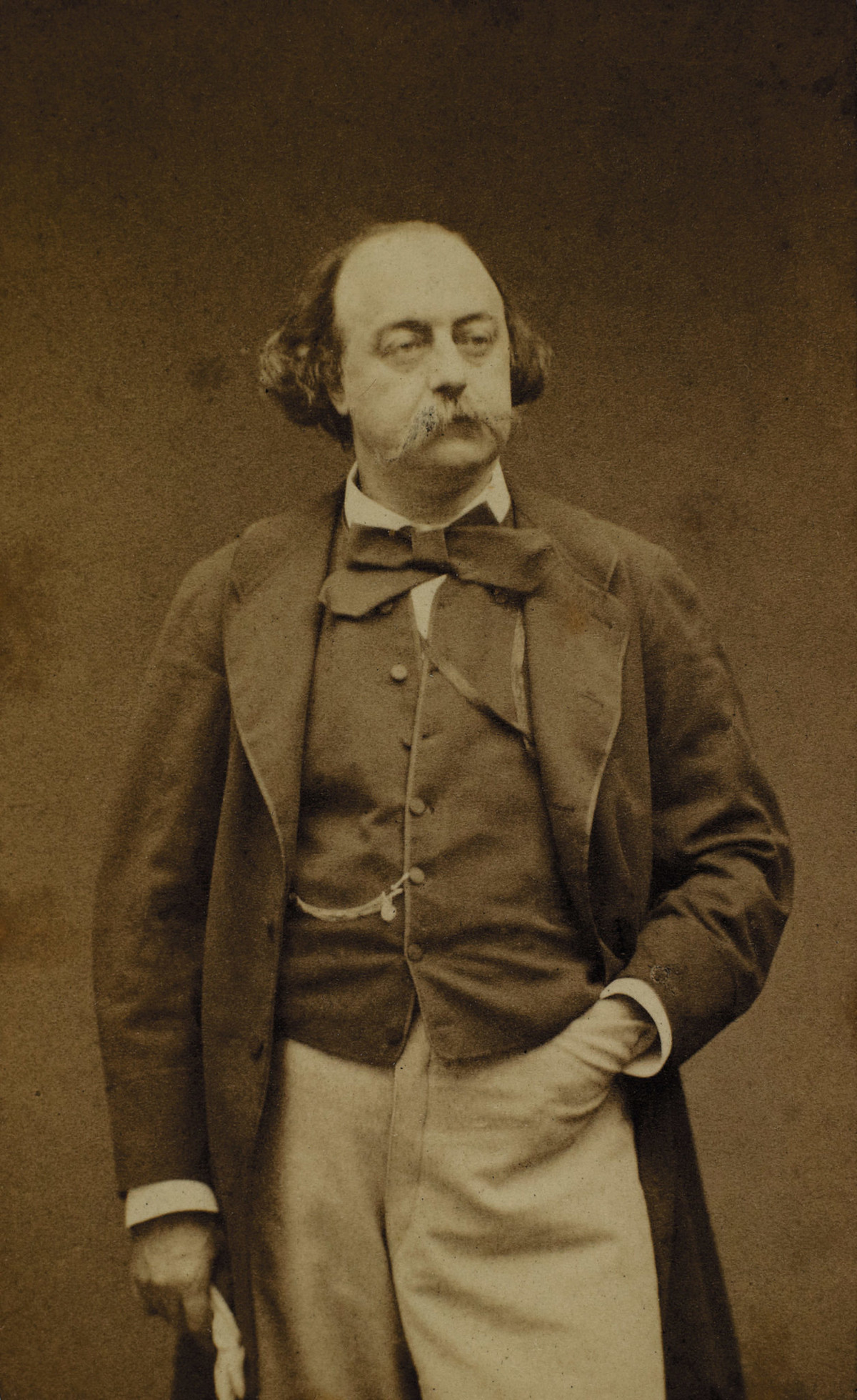 Gustaw Flaubert, ok. 1860 r. Fot. Etienne Carjat/domena publiczna 