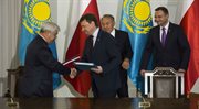 Podpisanie umów między Kazachstanem i Polską 