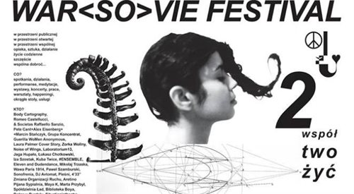Plakat II edycji festiwalu WarSoVie