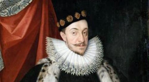 Marcin Kober - Portret króla Zygmunta III, 1590