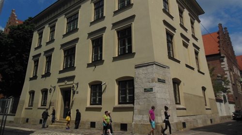 Collegium Minus na ul. Gołębiej w Krakowie, siedziba Instytutu Archeologii UJ