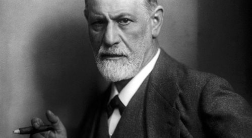 Zygmunt Freud na fotografii Maxa Halberstadta, ok. 1922 r.