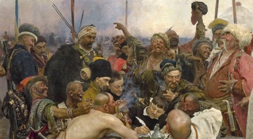 I. Repin: Kozacy piszą list do sułtana