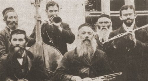 Muzycy żydowscy z Rohatynia (1912)