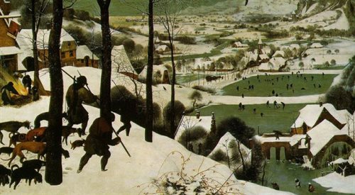 Pieter Bruegel starszy: Zima z cyklu Pory roku