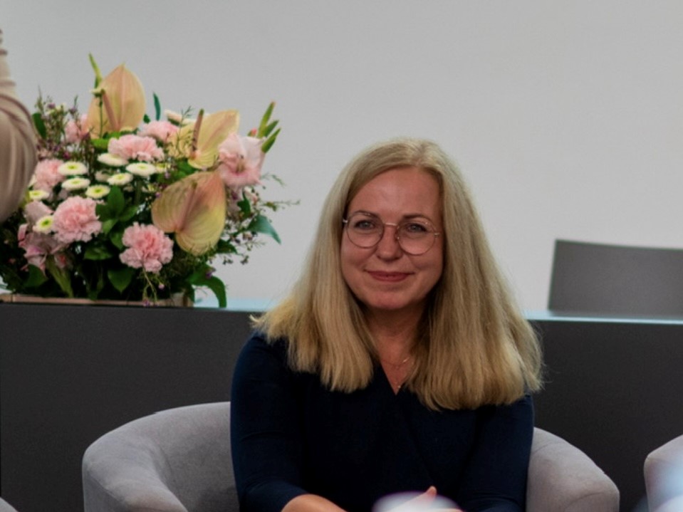 Prof. Anna Jaroszewska, stellvertretende Direktorin am Germanistik-Insitut der Warschauer Universitt.