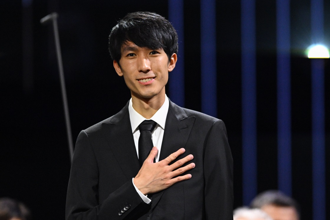 Laureat pierwszego miejsca XIX Międzynarodowego Konkursu Pianistycznego im. Fryderyka Chopina Eric Lu z USA.