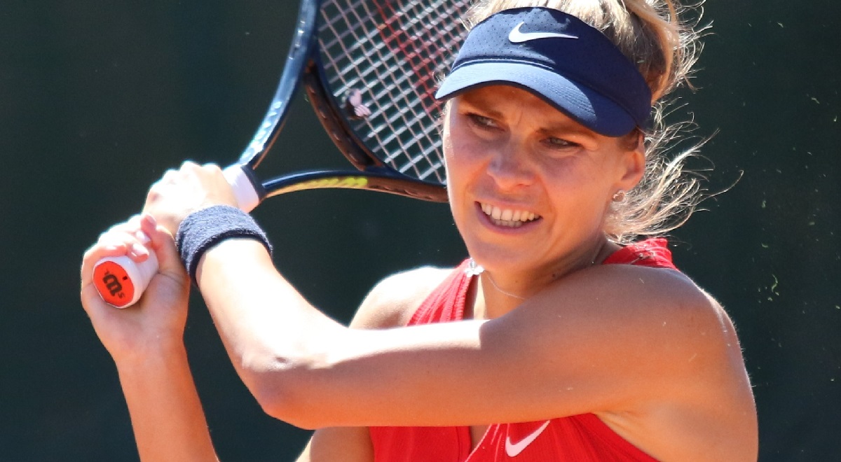 Polish tennis player Katarzyna Piter