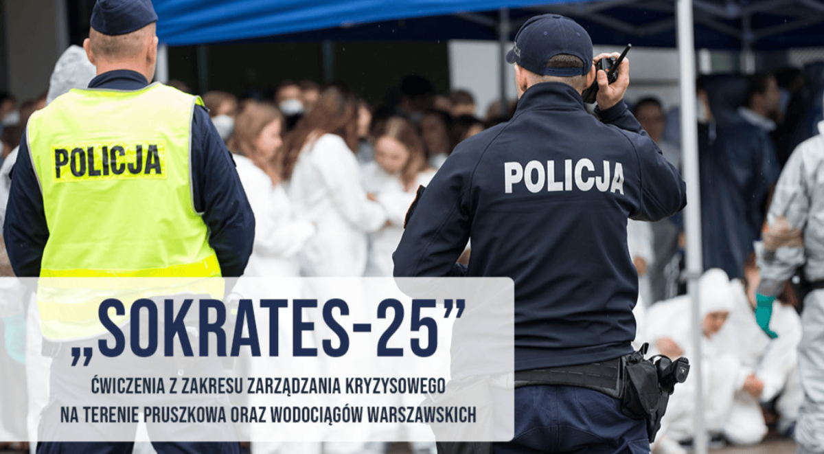The Sokrates-25 drills near Warsaw are part of a coordinated training operation by local emergency services to test crisis-response procedures and strengthen the citys readiness to protect residents in potential emergencies.