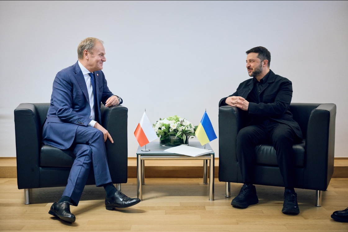 Premier Tusk rozmawiał z Zełenskim na marginesie unijnego szczytu w Brukseli