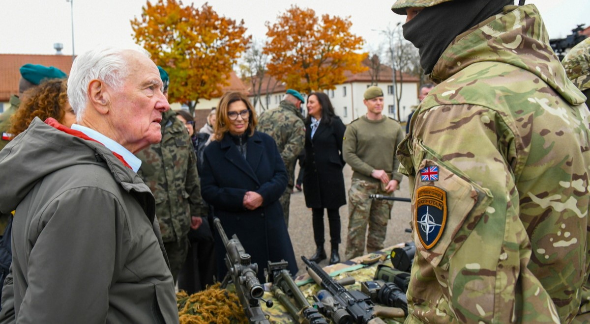 From left: John McFall, Małgorzata Kidawa-Błońska